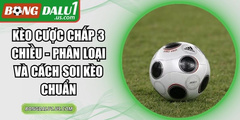 Kèo Cược Chấp 3 Chiều